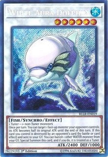 White Aura Dolphin [BLLR-EN019] Secret Rare | Mindsight Gaming