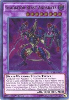 Gladiator Beast Andabata [BLLR-EN022] Ultra Rare | Mindsight Gaming