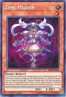 Time Maiden [BLLR-EN035] Secret Rare | Mindsight Gaming