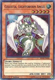 Celestia, Lightsworn Angel [BLLR-EN040] Ultra Rare | Mindsight Gaming