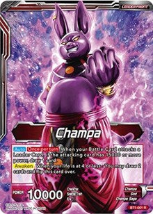 Champa // God of Destruction Champa [BT1-001] | Mindsight Gaming