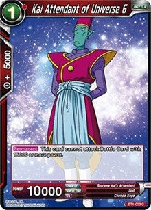 Kai Attendant of Universe 6 [BT1-023] | Mindsight Gaming