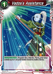 Vados's Assistance [BT1-025] | Mindsight Gaming