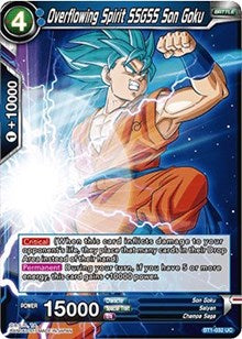 Overflowing Spirit SSGSS Son Goku [BT1-032] | Mindsight Gaming