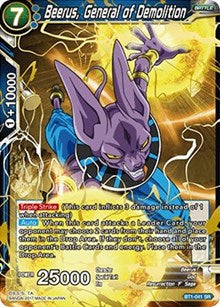 Beerus, General of Demolition [BT1-041] | Mindsight Gaming