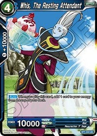 Whis, The Resting Attendant [BT1-044] | Mindsight Gaming