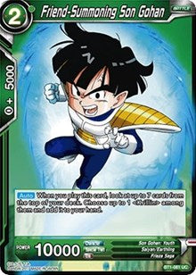 Friend-Summoning Son Gohan [BT1-061] | Mindsight Gaming