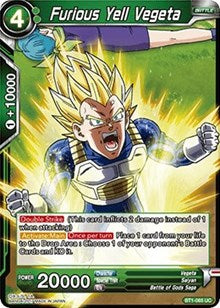 Furious Yell Vegeta [BT1-065] | Mindsight Gaming