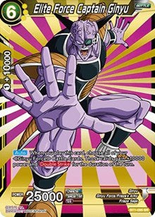 Elite Force Captain Ginyu [BT1-095] | Mindsight Gaming