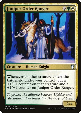 Juniper Order Ranger [Commander Anthology Volume II] | Mindsight Gaming