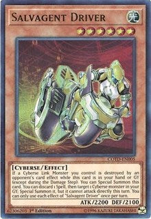 Salvagent Driver [COTD-EN005] Ultra Rare | Mindsight Gaming