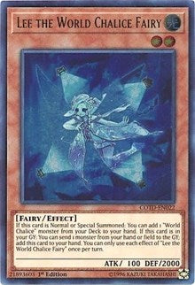 Lee the World Chalice Fairy [COTD-EN022] Ultra Rare | Mindsight Gaming