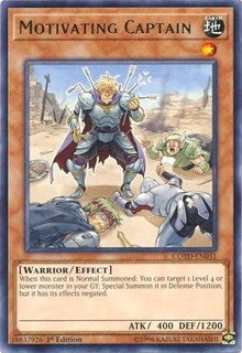 Motivating Captain [COTD-EN031] Rare | Mindsight Gaming