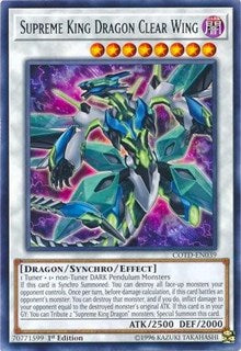 Supreme King Dragon Clear Wing [COTD-EN039] Rare | Mindsight Gaming