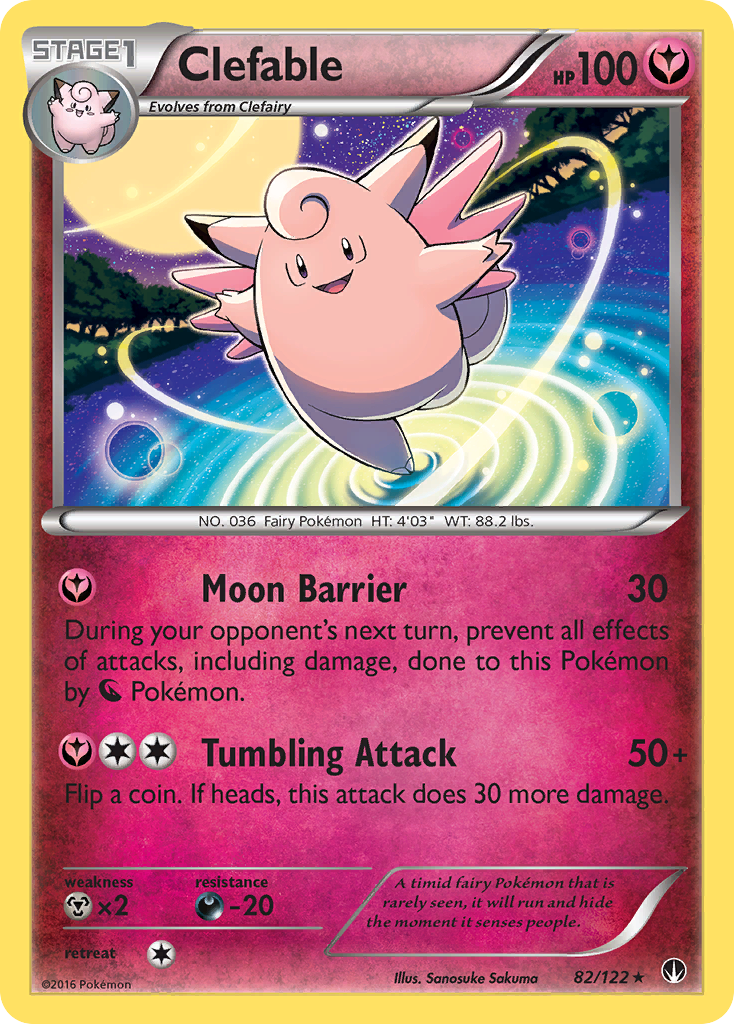 Clefable (82/122) [XY: BREAKpoint] | Mindsight Gaming