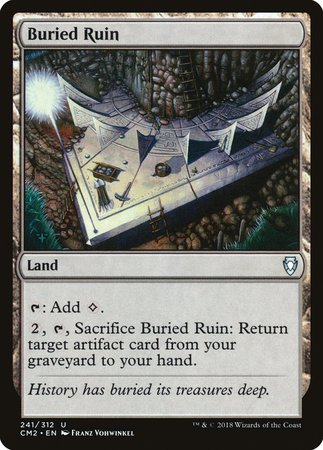 Buried Ruin [Commander Anthology Volume II] | Mindsight Gaming