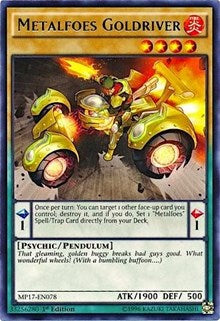 Metalfoes Goldriver [MP17-EN078] Rare | Mindsight Gaming