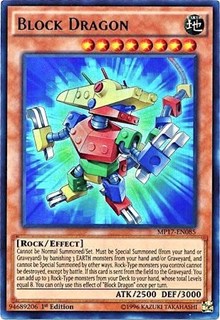 Block Dragon [MP17-EN085] Ultra Rare | Mindsight Gaming