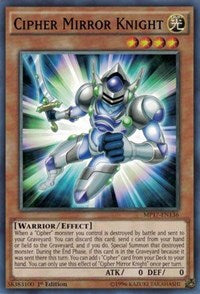 Cipher Mirror Knight [MP17-EN136] Common | Mindsight Gaming