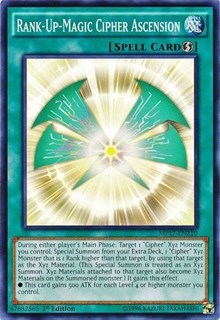 Rank-Up-Magic Cipher Ascension [MP17-EN210] Common | Mindsight Gaming