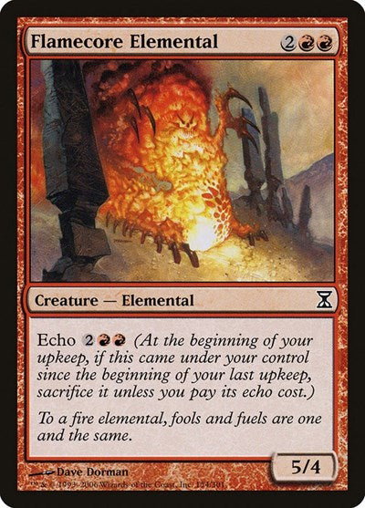 Flamecore Elemental [Time Spiral] | Mindsight Gaming