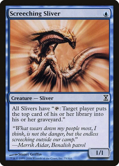 Screeching Sliver [Time Spiral] | Mindsight Gaming