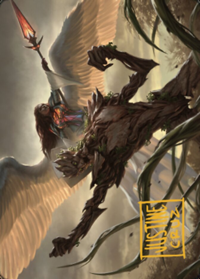 Strength of the Coalition Art Card (Gold-Stamped Signature) [Dominaria United Art Series] | Mindsight Gaming