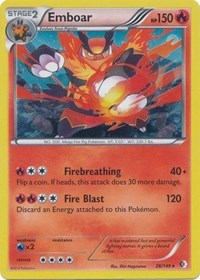 Emboar (26/149) (Cosmos Holo) (Blister Exclusive) [Black & White: Boundaries Crossed] | Mindsight Gaming