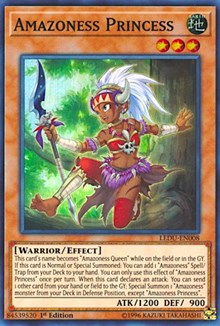 Amazoness Princess [LEDU-EN008] Super Rare | Mindsight Gaming