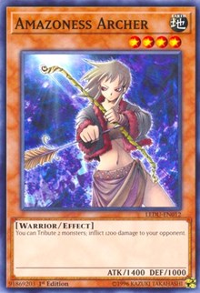 Amazoness Archer [LEDU-EN012] Common | Mindsight Gaming