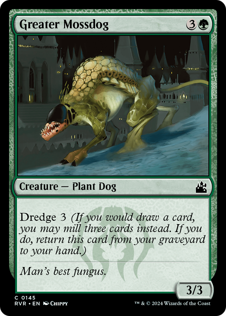 Greater Mossdog [Ravnica Remastered] | Mindsight Gaming