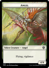 Soldier (008) // Angel Double-Sided Token [Phyrexia: All Will Be One Commander Tokens] | Mindsight Gaming