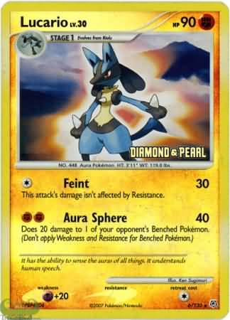 Lucario (6/130) [Burger King Promos: 2008 Collection] | Mindsight Gaming