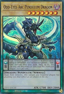 Odd-Eyes Arc Pendulum Dragon [LEDD-ENC00] Ultra Rare | Mindsight Gaming