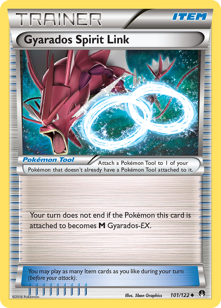 Gyarados Spirit Link (101/122) [XY: BREAKpoint] | Mindsight Gaming