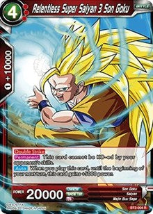 Relentless Super Saiyan 3 Son Goku [BT2-004] | Mindsight Gaming