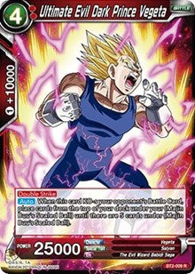 Ultimate Evil Dark Prince Vegeta [BT2-009] | Mindsight Gaming