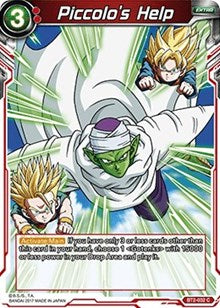 Piccolo's Help [BT2-032] | Mindsight Gaming