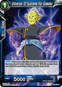 Universe 10 Supreme Kai Gowasu [BT2-061] | Mindsight Gaming