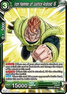 Iron Hammer of Justice Android 16 [BT2-094] | Mindsight Gaming