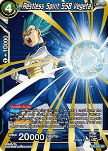 Restless Spirit SSB Vegeta [BT2-040] | Mindsight Gaming