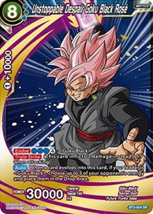 Unstoppable Despair Goku Black Rose [BT2-054] | Mindsight Gaming