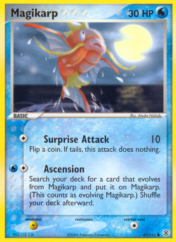 Magikarp (67/112) [EX: FireRed & LeafGreen] | Mindsight Gaming