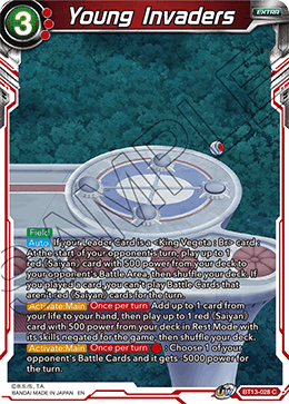 Young Invaders (Common) [BT13-028] | Mindsight Gaming