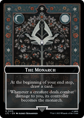 The Monarch // Treasure Double-Sided Token [The Lord of the Rings: Tales of Middle-Earth Commander Tokens] | Mindsight Gaming