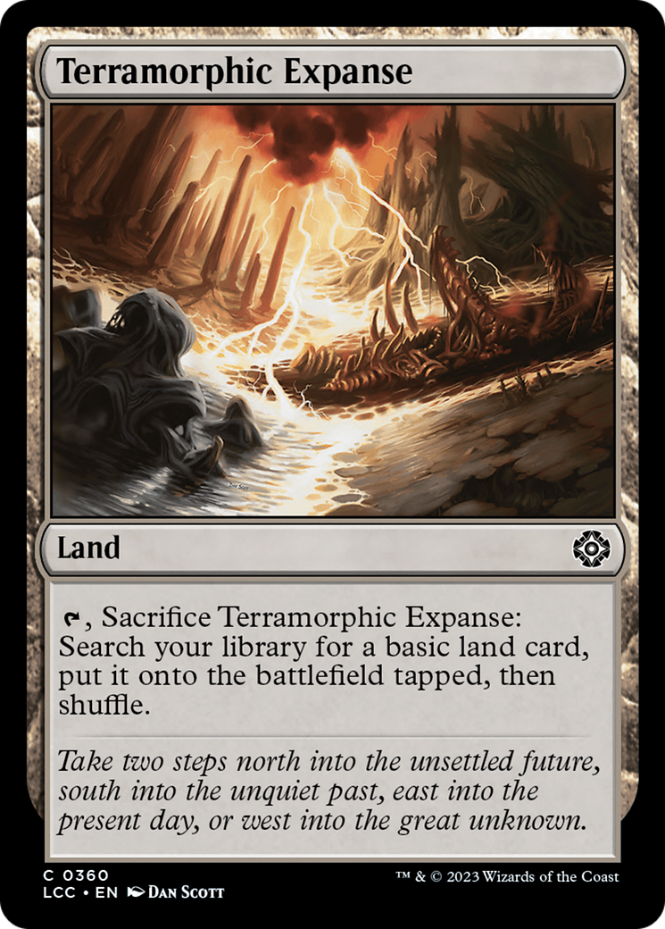 Terramorphic Expanse [The Lost Caverns of Ixalan Commander] | Mindsight Gaming