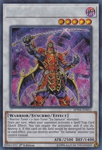 Legendary Six Samurai - Shi En [SPWA-EN011] Secret Rare | Mindsight Gaming