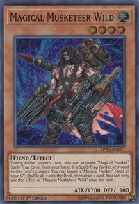 Magical Musketeer Wild [SPWA-EN021] Super Rare | Mindsight Gaming