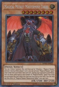 Magical Musket Mastermind Zakiel [SPWA-EN022] Secret Rare | Mindsight Gaming