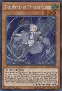 The Weather Painter Cloud [SPWA-EN031] Secret Rare | Mindsight Gaming